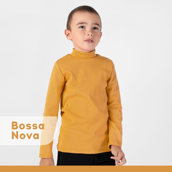 Водолазка для мальчика, Bossa Nova, оранжевый