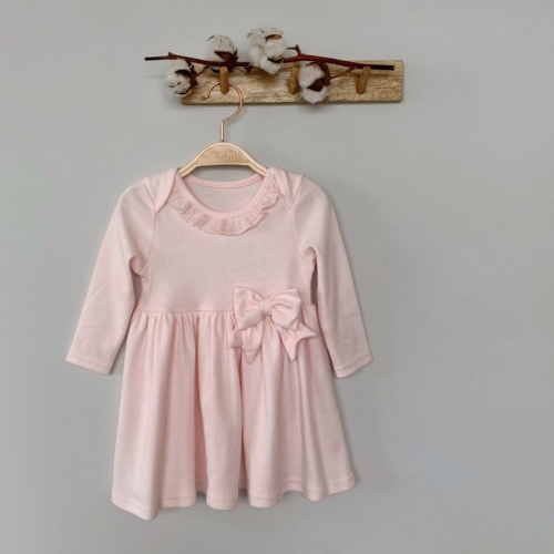 50-0932 Платье трикотажное (интерлок) розовый 