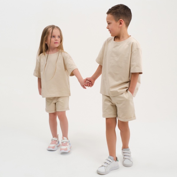 Комплект детский (футболка, шорты) "Basic line"