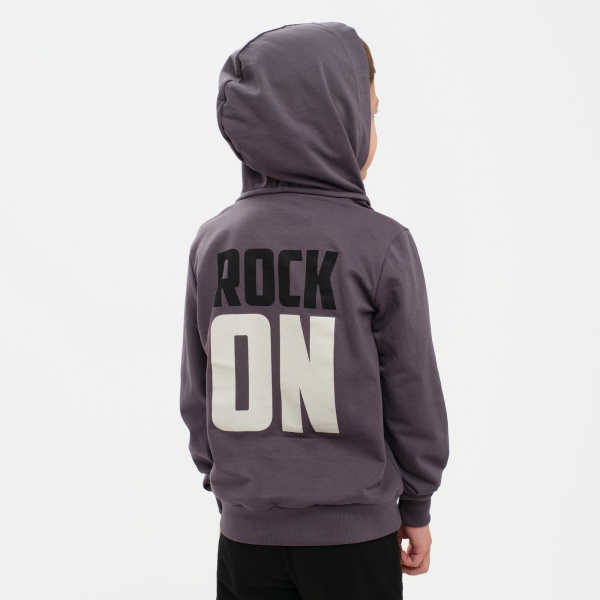 Толстовка детская с капюшоном KAFTAN "Rock on"